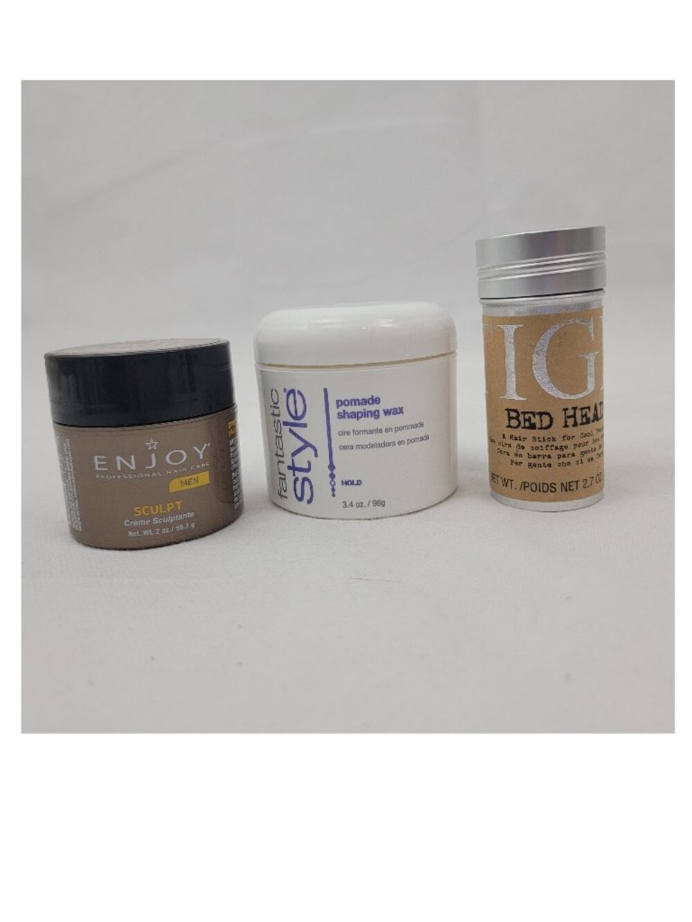 TIGI Bedhead Hair Wax Stick ENJOY sculpt FANTASTIC Style Pomade Shaping Wax Lot